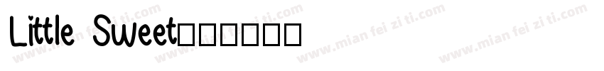 Little Sweet字体转换